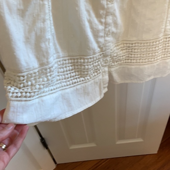 Anthropologie Maeve ivory sleeveless dress - Picture 2 of 7